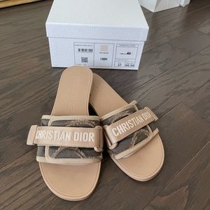 SOLD❗️Christian Dior DioRevolution Nude Dway Slide